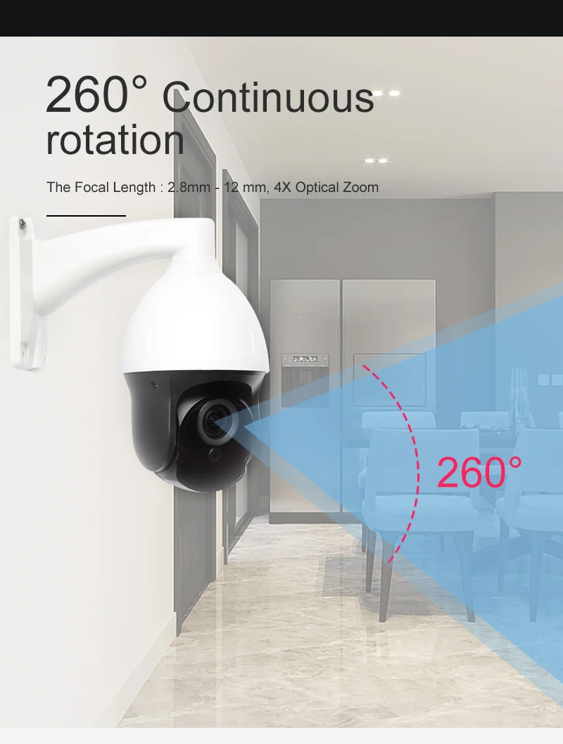 MoGood многоязычная версия 1.3MP IP камера мини PTZ камера 2,8 мм-12 мм 4X Zoom IR 15 м POE поддержка HIK/ONVIF протокол IP66