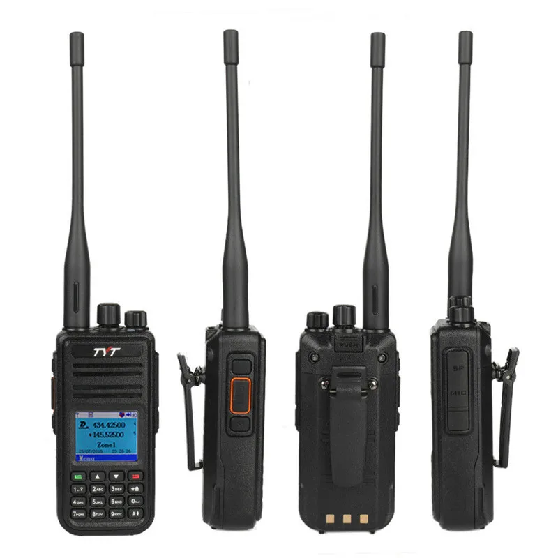 TYT MD UV380 DMR цифровая рация VHF UHF Двухдиапазонная GPS ЖК дисплей Ham радио 1000 каналов