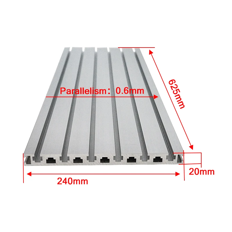 aluminum plate machinery parts t slot aluminum profiles extrusion frame for cnc 3d printer lasers stands furniturepc free global shipping