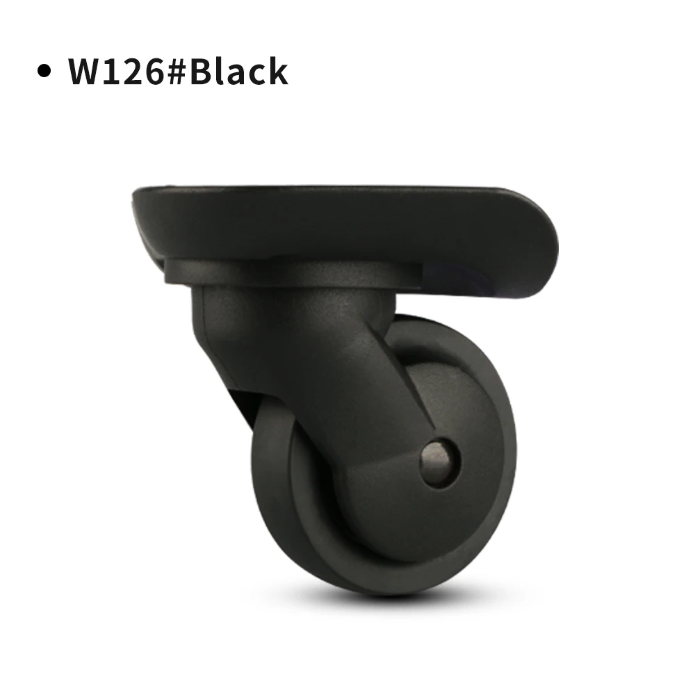 DILONG Hangsheng W126 Travel Luggage Accessories Universal Wheel Case Bag Replacement Parts Flexible Trolley  Double Wheels