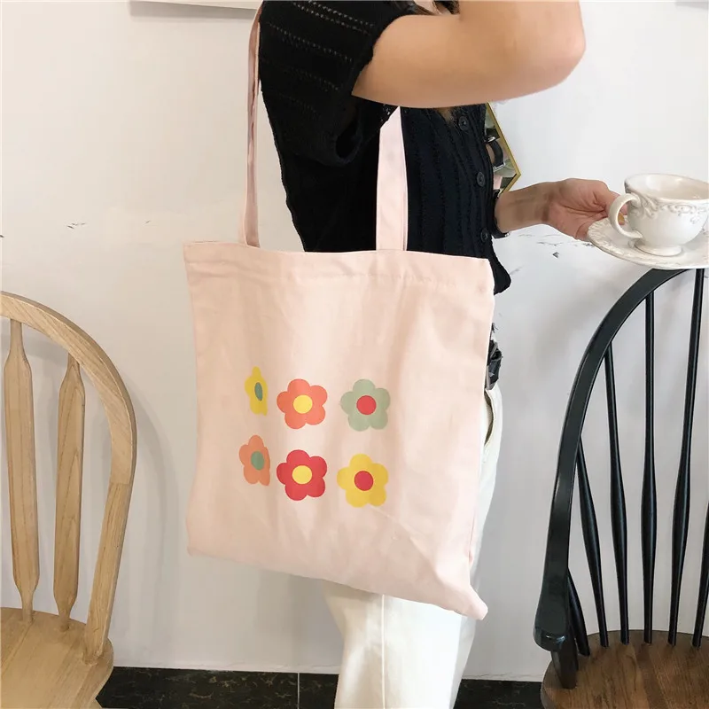 Youda оригинальный цветочный принт Женская парусиновая сумка свежие студенческие