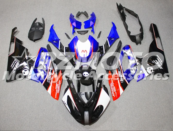 

New ABS Motorcycle Complete Whole Fairings Kit for BMW S1000RR 2015 2016 15 16 HP4 Bodywork set Custom Free red blue