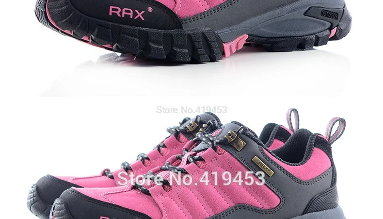 RAX/Водонепроницаемая походная обувь; Мужская Уличная обувь; женская зимняя обувь; кроссовки для альпинизма; A558