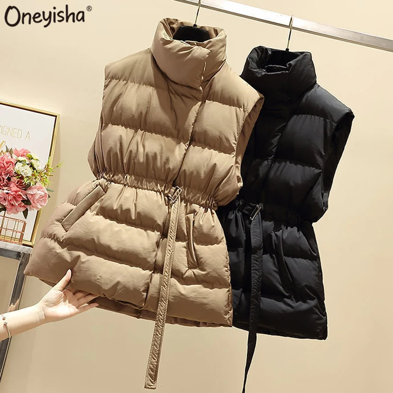 

Winter Autumn Warm Down Vest Women 2021 Loose Ultra Light 90% White Duck Down Gilet Female Puffer Waistcoat Sleeveless