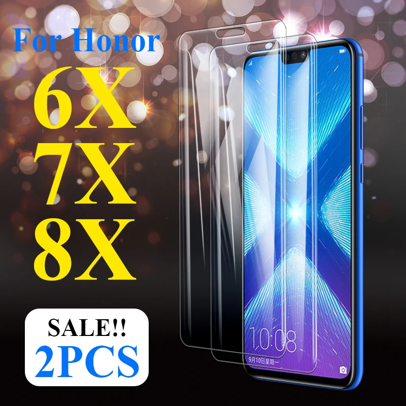 2 шт./лот армированное защитное стекло honor 8x 7x для huawei hono 6x закаленное huawai honer 8 7 x