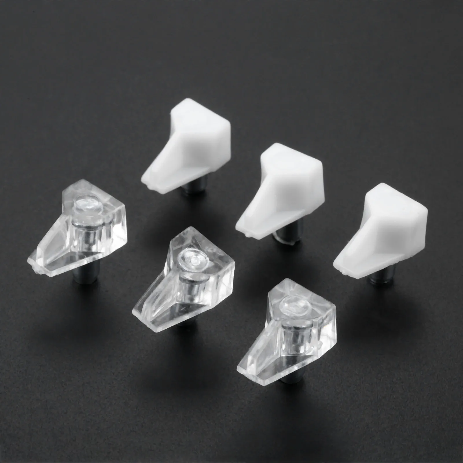 Фото DRELD 50Pcs 11 x16mm Shelf Support Peg Bookcase Cabinet Bracket Holder Furniture Accessory Clear Plastic Supports Обустройство дома DRELD 50Pcs 11 x16mm Shelf Support Peg Bookcase Cabinet Bracket Holder Furniture Accessory Clear Plastic Supports Обустройство дома