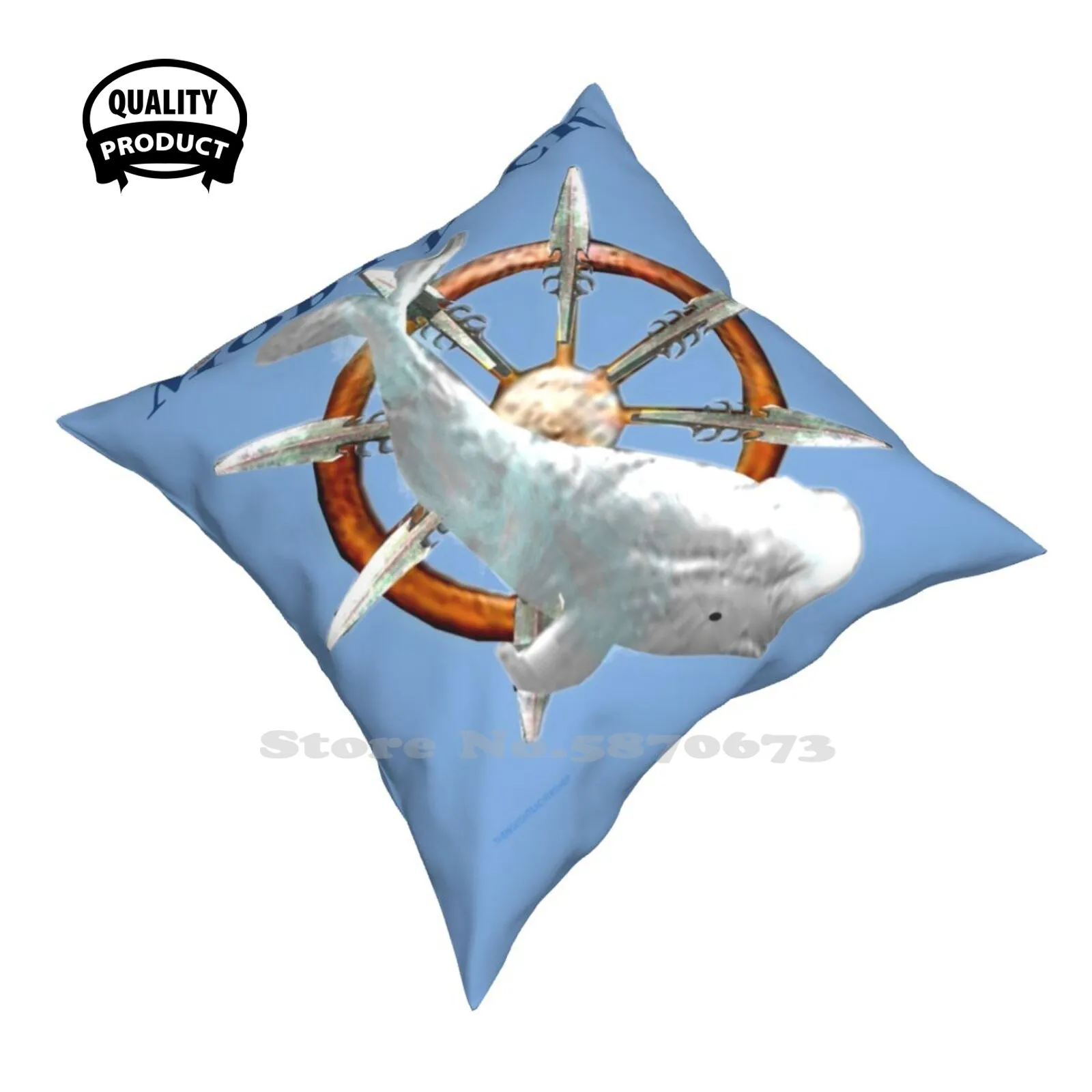 Наволочка для подушки Moby члена искусственная кожа наволочка Melville литература