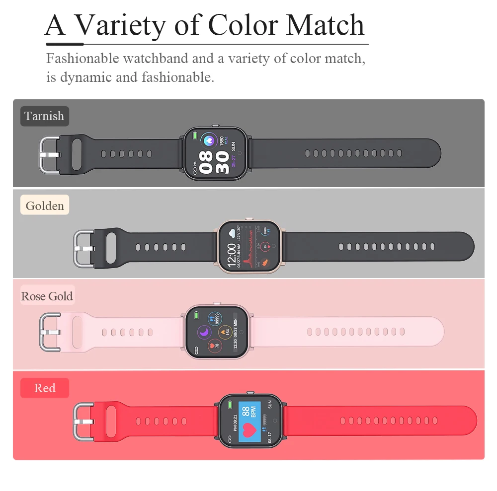 

CZJW 2020 NEW smart watch man bluetooth muti-dail faces languages heart rate detection fitness tracker weather PK B57 MKS5 T55