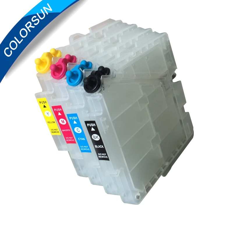 Colorsun GC31 GC 31 многоразовый чернильный картридж для Ricoh GXE 2600/3300/3300N/3350N/5050N/5500/5550N/7700 с