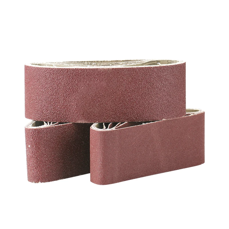 5pcs 60x400mm Abrasive Sanding Belts 40-120Grit Aluminium Oxide Sander for Wood Soft Metal Polishing | Инструменты