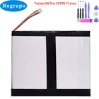 Новый аккумулятор 7,6 в 5000 мАч H28150170P для ноутбука, планшета, ПК, аккумулятор для Teclast X6 Pro, 7-проводной разъем + Инструменты