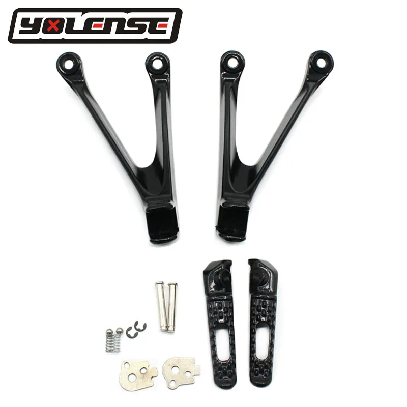 1 комплект алюминиевый мотоцикл задние Пассажирские подножки для ног с