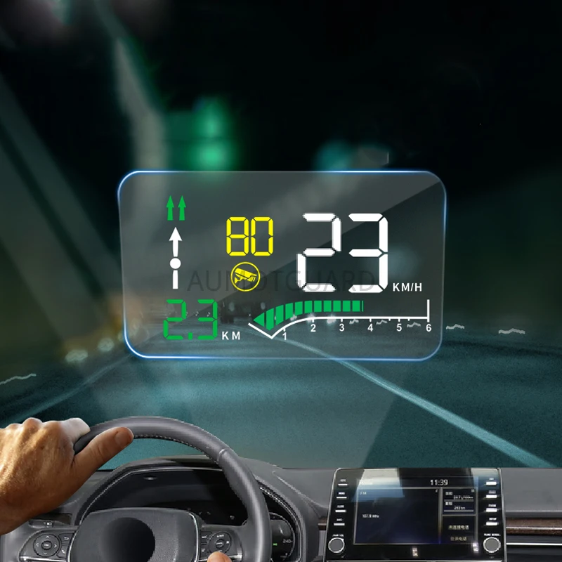 

For Toyota Avalon 2019 2020 Head-Up Display HUD High Definition OBD Speed Detection Modification