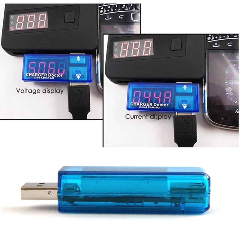 USB мини зарядное устройство Вольтметр Амперметр умная электроника цифровой