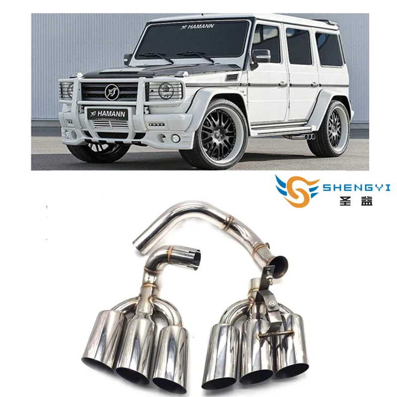 Одна пара автомобильных задних дизельных типов из нержавеющей стали шесть