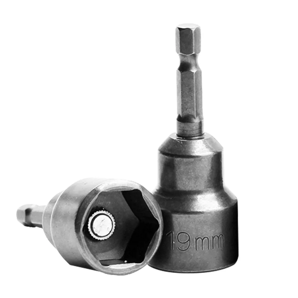 

19mm Magnetic Socket Wrench Hexagon Handle Mechanical Maintenance Repair Spanner for Household Easily Handle Parts