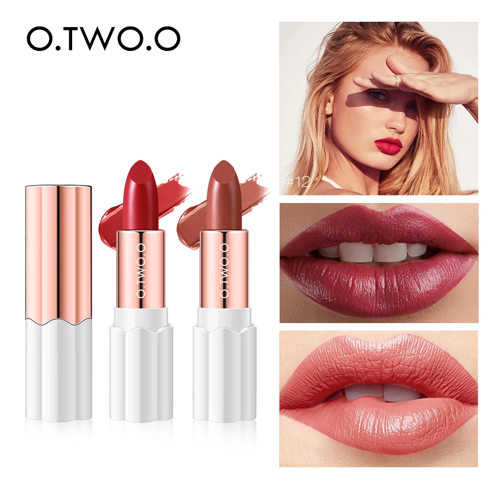 12 цветов питательная для гладкости бархатная помада водонепроницаемый матовый