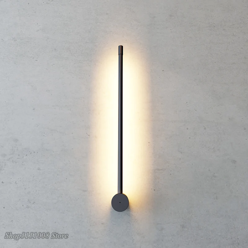 Nordic Modern Wall Light Bathroom Mirror Light LED Wall Sconce Light Fixture Living Room Decoration Bedroom Lamp Vanity Lighting