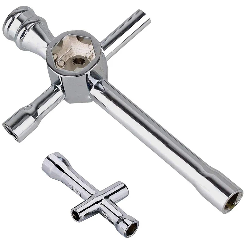 Алюминиевый крест ключи дюймовый стандарт рукав 4 мм 5 7 8 10 12 17 гнездо шестигранный