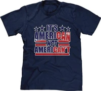 its american not americant patriotic fashion mens t shirt womens letters print cotton casual short sleeve male clothes tshirt