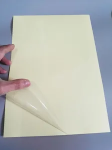 A4 пустой блеск для губ прозрачные наклейки-этикетки из ПЭТ листов специально для струйного принтера