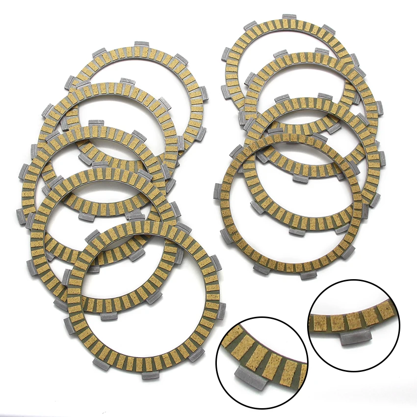 

Clutch Friction Plates Steel Plate Disc Springs For Suzuki GSXR600 V/W/X/Y 97-00 K4/K5 OEM:21442-31E00/21442-31E20/21442-31E21