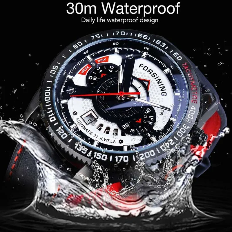 

Men's Mechanical Watches Top Luxury Brand Automatic Watches Hollow Business Waterproof Gift Watch for Men Reloj Hombre New 2021