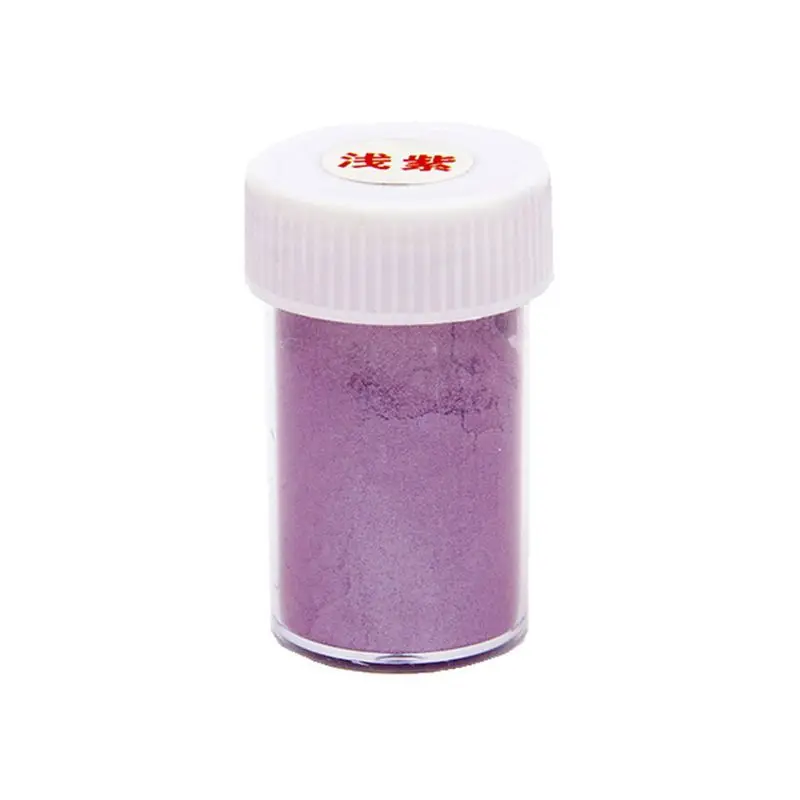 

24 Pcs/set Pearlescent Powder Mica Glitter Sliam DIY Crafts Making Epoxy Pigment C7AE