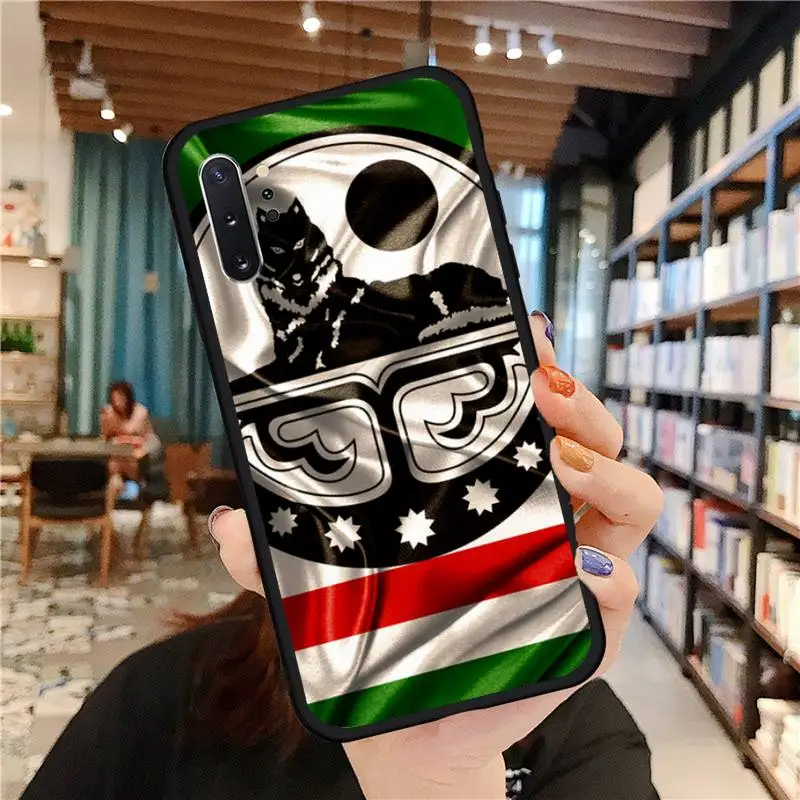

Flag Of Chechnya design phone case for Samsung A50 A51 A71 A20E A20S S10 S20 S21 S30 Plus ultra 5G M11 funda cover