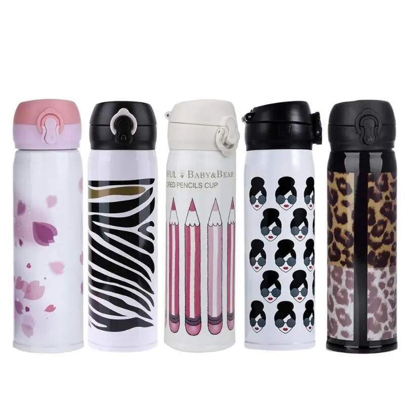 500 мл вакуумные фляги из нержавеющей стали для путешествий чайники напитков