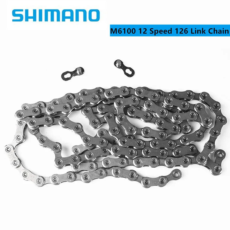 Цепь SHIMANO SLX M7100 M6100 M8100 12 скоростей 118/126 звеньев цепь для горного велосипеда CN MTB