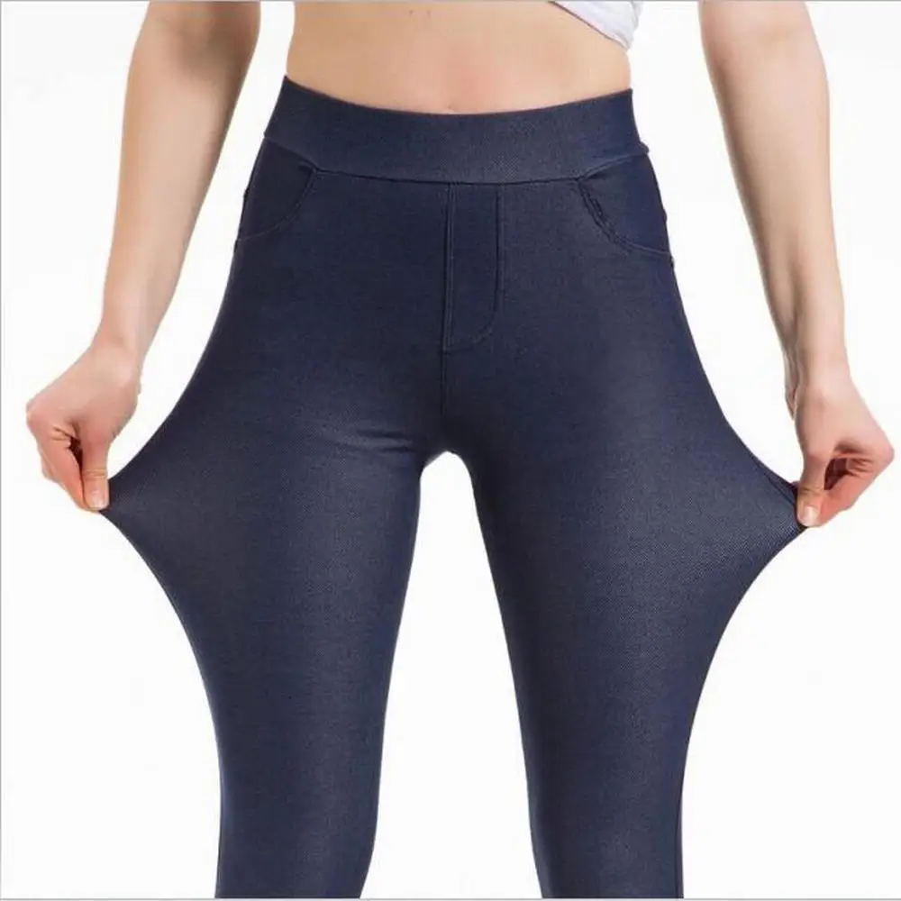 Женские сексуальные леггинсы с пуш ап модные эластичные брюки высокой талией