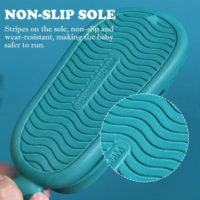 

Summer Fashion Fun Shark Slippers Baby Boy Beach Shoes Soft Bottom Non-slip Hole Shoe Baby Girls Toddler Shoes Kids Sandals