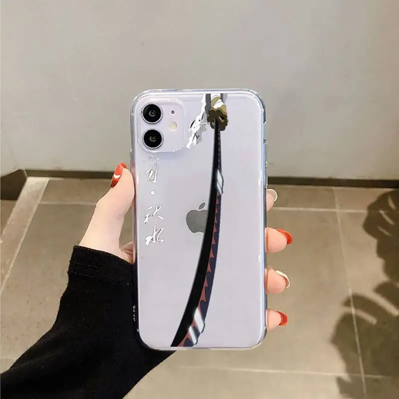 

One Piece Zoro Japanese Manga Phone Case Transparent for iPhone 6 7 8 11 12 s mini pro X XS XR MAX Plus