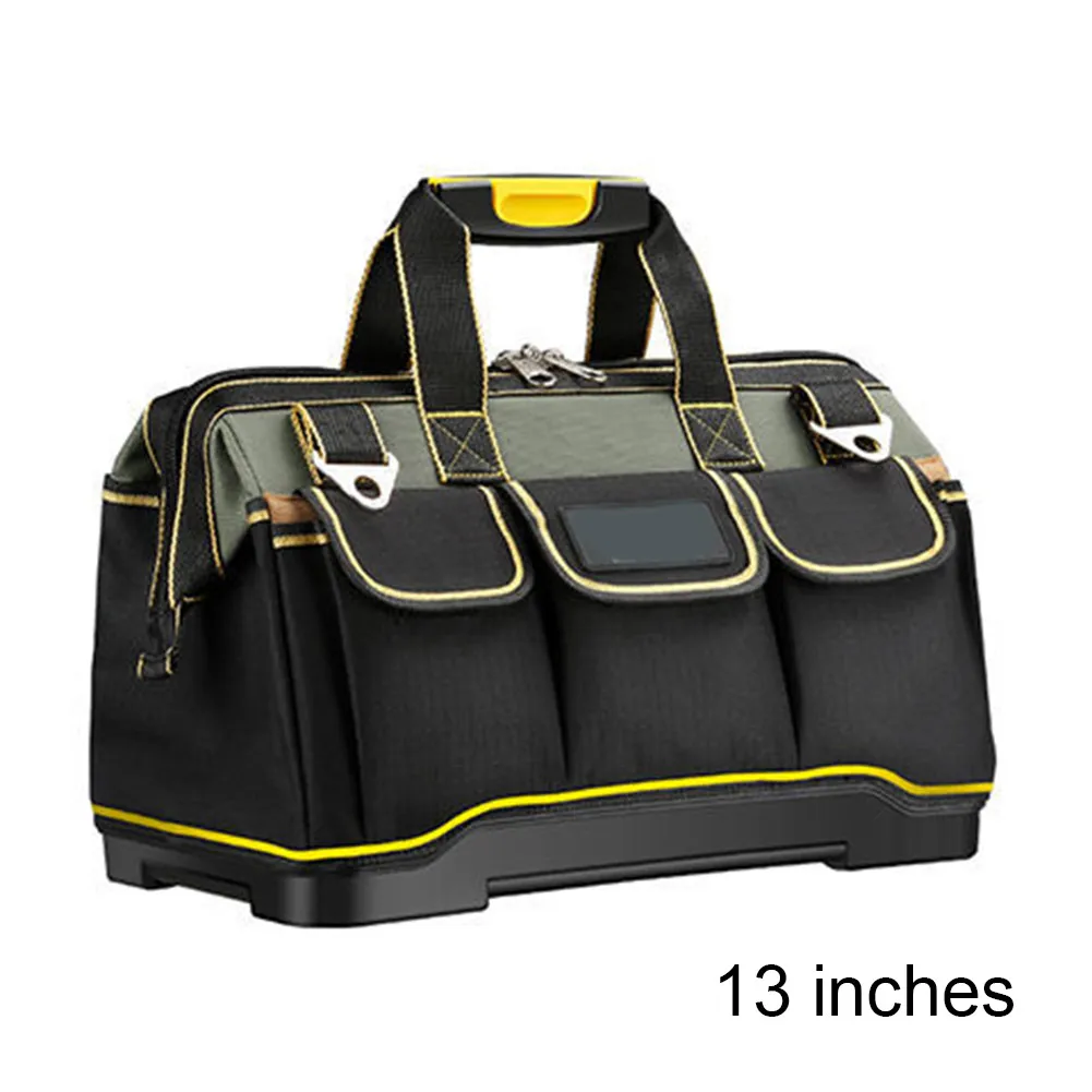 

Tool Bags 13/16/18/20 Inch 1680D Oxford Cloth Bag Top Wide Mouth Electrician Bags Multifunctional SAL99