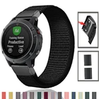 Ремешок для смарт-часов Garmin Fenix 6X Pro 6 Fenix 5, 5X plus, 3, 3 часа, Forerunner 935, 945, D2, браво, быстросъемный, нейлоновый, 22 мм, 26 мм