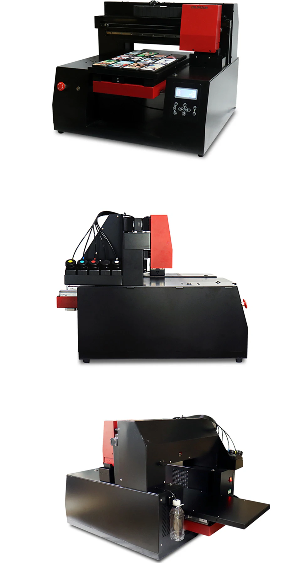 Быстрая скорость УФ принтер 3060 A3 планшетный печатная машина с Epson DX9 Печатающая головка для чехол для телефона/кожи/ТПУ/ABS/карты/Borad