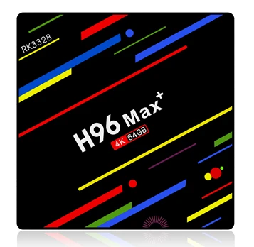 4G 64GB Android 9,0 H96 MAX Plus tv Box Rockchip RK3328 Android tv box 4G ram 64G H.265 4K Youtube Netflix Google Play Smart tv H96 MAX - Цвет: 4G 64GB