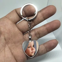 personalized photo pendants custom keychain photo of your baby child mom dad grandparent loved one gift for family member gift 1