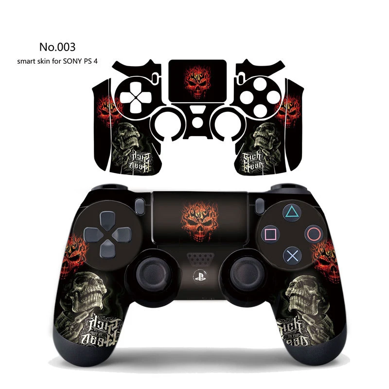 003 1 шт. DualShock PS4 стикер кожи для sony Playstation 4 игровой контроллер Защитная крышка наклейка виниловая противоскользящая джойстик Декор - Цвет: 003