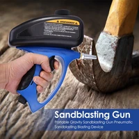 portable gravity sandblasting gun antirust sandblasting gun handheld pneumatic sandblasting machine set sandblasting device