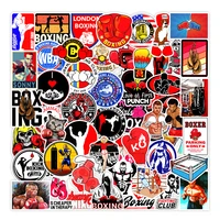 uu gift 2550100 pieces of boxing stickers decorated laptop skateboard waterproof doodle sports sticker pack