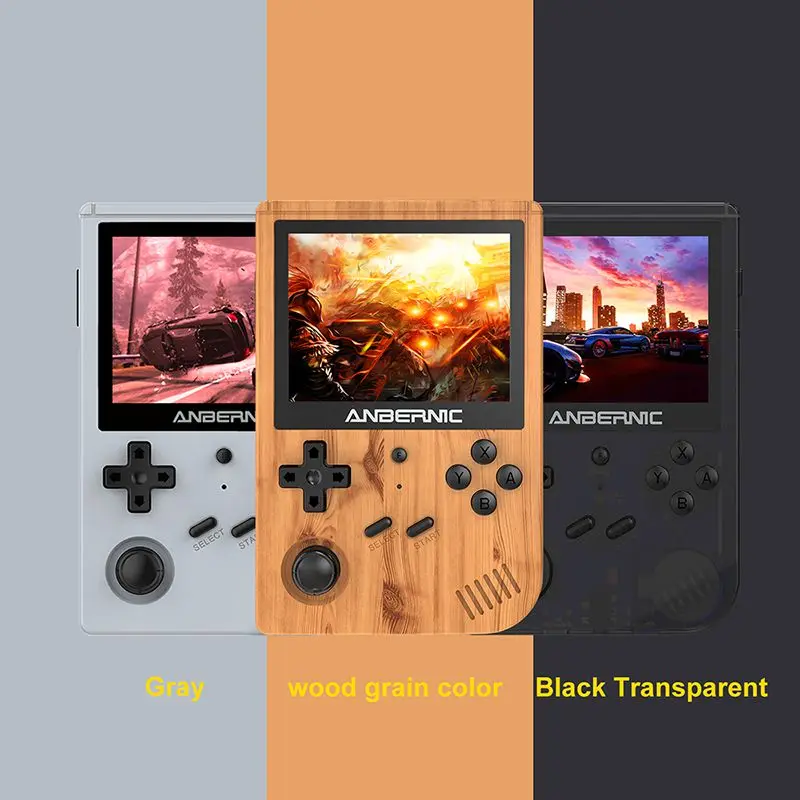 

ANBERNIC RG351V Retro Game Console 3.5inch IPS Screen Portable Game Player Wifi Online Combat Game RK3326 Mini Handheld rg351