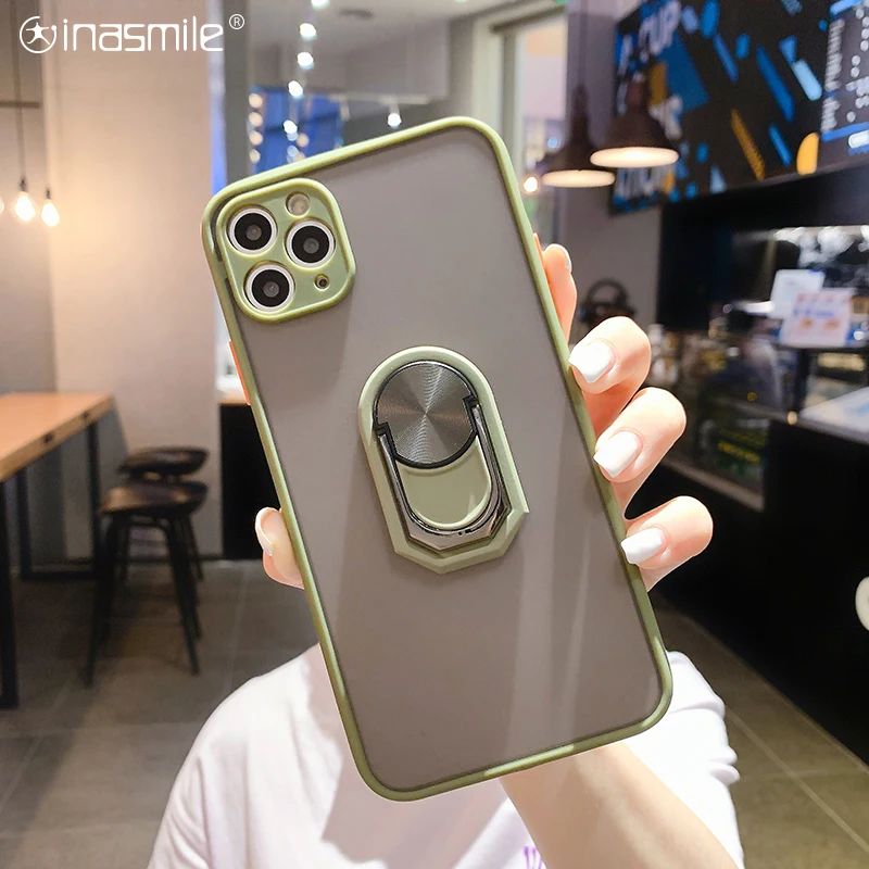 Великолепный чехол-подставка с кольцом для iPhone 11 6 6S 7 8 Plus SE 2020 чехол телефона Pro Max