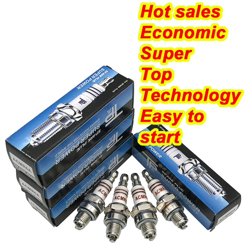 10 шт. Свеча зажигания ACMR6A ACMR7A для CMR6A CMR7A RY4C 4194 3158 SR15C 7543 1223 965603030 бензопила кусторез