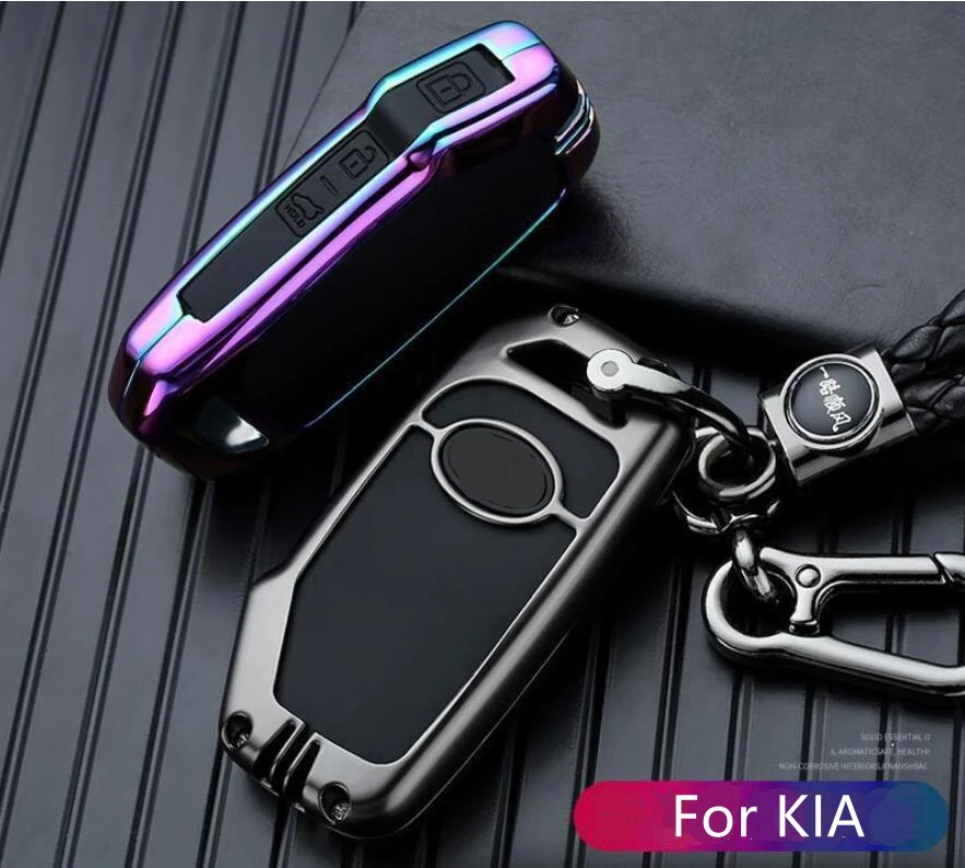 Автомобильный чехол для ключей из цинкового сплава держатель KIA KX3 Optima Forte Cerateo K3S