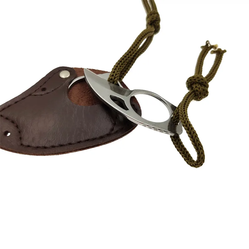 Swayboo интегрированный стальной Тактический Коготь медведя выживания керамбит с