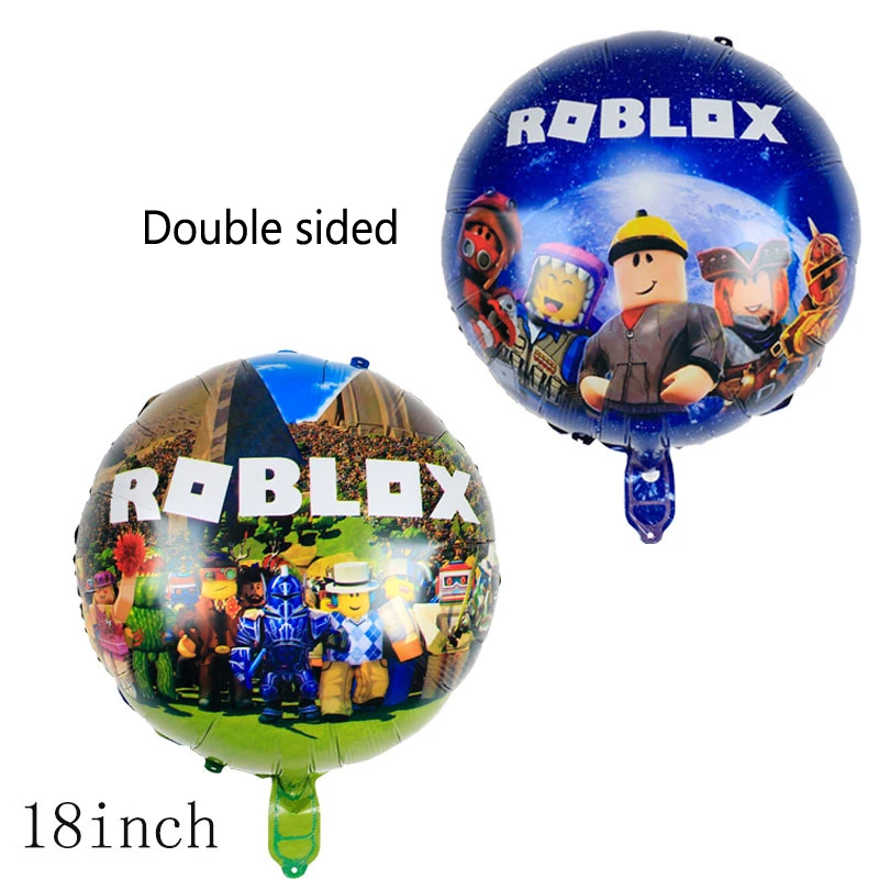 Фольгированные воздушные шары Robloxs Пиксельная звезда набор для игр тематическое