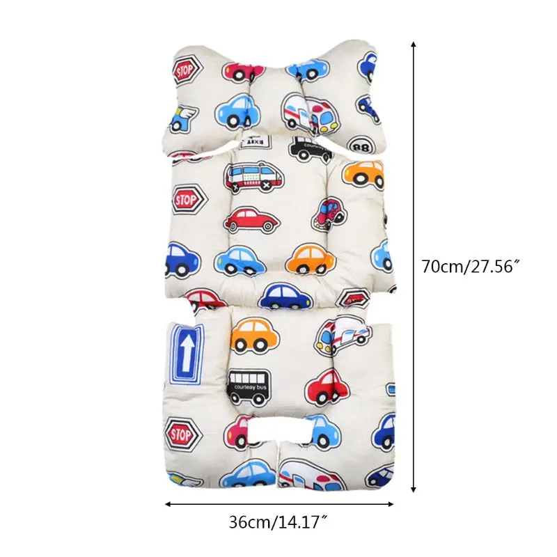 

Baby Stroller Cotton Pad Warm Mat Sleeping Mattress Pillow Infant Pram Seat Cushion Accessories