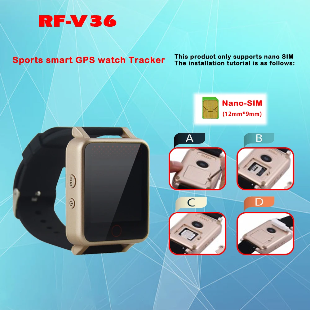 Персональные GPS Смарт часы с трекером Wi Fi LBS для детей Elederly двусторонняя связь